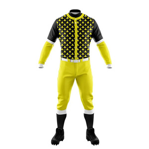 Tenue de sport écologique en tissu durable, uniforme de baseball traité antibactérien, uniforme de baseball performant - Product Image 4