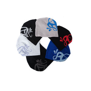 หมวกบีนนี่ไหมพรมถักแบบกำหนดเอง OEM สำหรับฤดูหนาว ผ้าอะคริลิกกันหนาว ระบายอากาศได้ดี บุซาติน  พร้อมปักโลโก้ตามแบบที่ต้องการ - Product Image 6