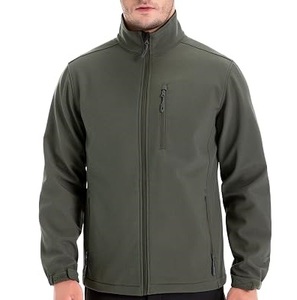 Veste softshell d'aventure imperméable, respirante, coupe-vent, thermique, avec poche zippée pour l'hiver - Product Image 1