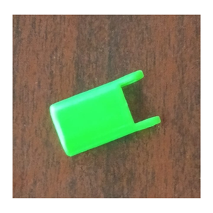 Clip en plastique vert PP, fixation rectangulaire, attache rapide pour jouets ou équipements de maternelle - Product Image 1