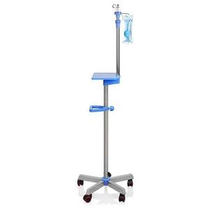 เสาแขวนน้ำเกลือแบบปรับได้ Nirvan Global IV พร้อมระบบปรับตำแหน่งและเพิ่มความสะดวกสบายสำหรับโรงพยาบาลและคลินิก - Product Image 2