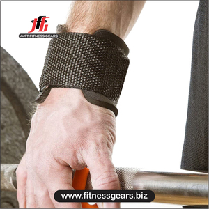 ตะขอเกี่ยวยกน้ำหนัก JUST FITNESS คุณภาพสูง ทนทาน กันลื่น ระบายอากาศได้ดี ปิดด้วยซิป (วัสดุสแปนเด็กซ์/โพลีเอสเตอร์) - Product Image 4