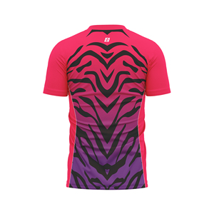 Maillot de football unisexe personnalisé OEM ODM, T-shirt imprimé, séchage rapide, extensible dans quatre directions, respirant, anti-transpiration, sans coutures - Product Image 2