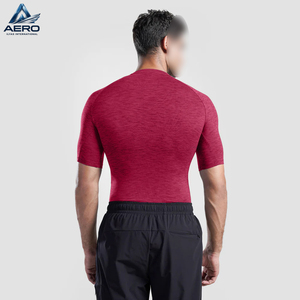 Camisetas de Compresión de Manga Corta para Hombre, Ropa Deportiva para Gimnasio y Running, Calidad Superior, Precio al por Mayor - Product Image 2