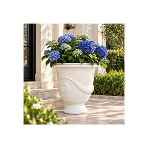 Jardinière classique en fibre de verre légère pour extérieur, pot décoratif pour fleurs avec services OEM ODM personnalisés - Product Image 1