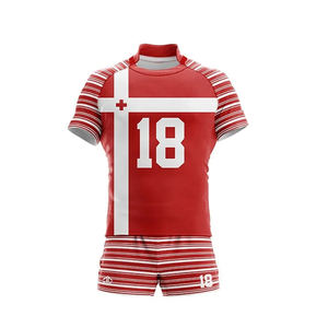 Uniformes de Rugby al Por Mayor, MOQ Bajo, para Jóvenes y Adultos, Uniformes de Fútbol Personalizados con Jersey de Buena Calidad - Product Image 1