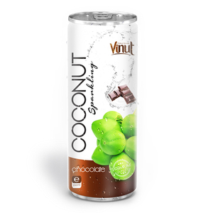 Agua con gas de coco de primera calidad de 250ml con jugo de piña Jugo de frutas y verduras enlatado - Product Image 3