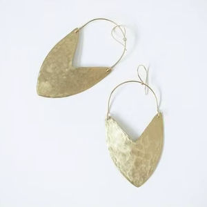 Handcrafted premium design brass earing new design best seller wholesale - ethnic - Product Image 1