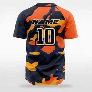 Maillot de baseball respirant sublimé, motif personnalisé, impression intégrale, uniforme d'équipe, vêtement de sport élégant pour hommes - Product Image 4