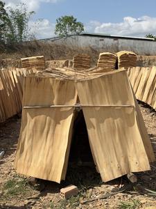 Chapa de Madera de Caucho Cortada Rotacionalmente, Duradera y Ecológica, 5-10% de Humedad, 1270x640mm, para Fabricación de Muebles y Tableros de Contrachapado - Product Image 4