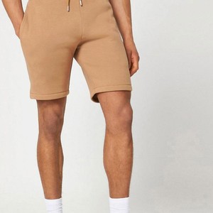 Shorts décontractés pour hommes en tissu peigné avec taille élastique, service OEM, logo personnalisé, séchage rapide, respirant, léger, haute qualité - Product Image 4
