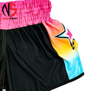 Shorts de Muay Thai pour hommes, prix ajustable, anti-plis, haute qualité, respirants, légers, entièrement personnalisables - Product Image 3