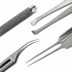 Juego de Instrumentos Quirúrgicos Oftálmicos Veterinarios Premium de 10 Piezas, Acero Inoxidable de Grado Alemán, Kit de Herramientas para Cirugía Ocular, CE ISO - Product Image 5