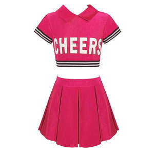 Tenues de danse et de cheerleading pour femmes, jupes sexy sublimées, costumes de sport pour la pratique du cheerleading - Product Image 1