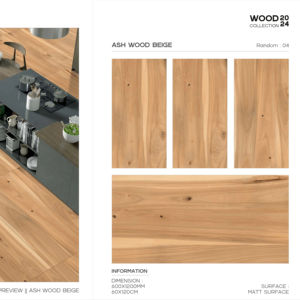 Carreaux de porcelaine polie effet brillant, aspect luxueux, surface mate, 60x120cm, 600x1200mm, format 24x48, pour revêtement de sol et murs intérieurs. - Product Image 1