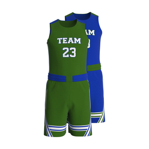 Uniforme de basketball réversible haut de gamme, design double face, vente en gros, usine - Product Image 5