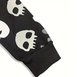 Sudadera con Capucha de Moda Urbana para Hombre, Estampada con Logotipo Personalizado, al por Mayor - Product Image 3