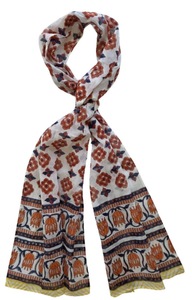 Women Summer Lightweight Polyester Chiffon Leaf Floral Shawl with Digital Flowers Printing Daily Wear stylish <b>scarves</b> scarfs - Product Image 5