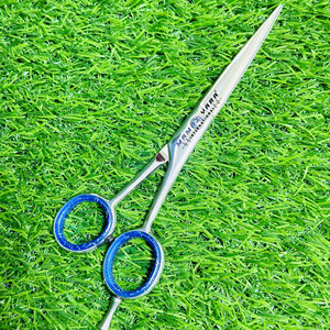 Tijeras de Peluquería Profesionales de Acero Inoxidable de Nueva Llegada con Cuchilla de Precisión Ultra Afilada y Agarre de Goma Cómodo - Product Image 1