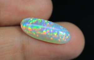 Top Quality Ethiopian Opal Oval 6.Cts Gemstone Cabochon Opal Loose <b>Gems</b> Welo Shiny Natural Loose <b>Stone</b> - Product Image 4