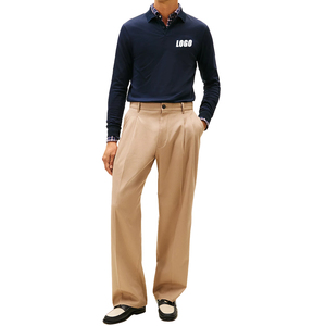 Polo de Corte Regular Marca Privada Crest para Hombre, Opción de Bordado Personalizado, Logotipo en el Pecho, Transpirable, Informal, Premium - Product Image 6