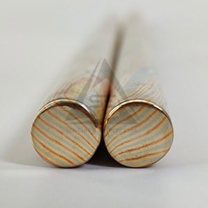 Professional Made Latest Design Mokume Round <b>Bars</b> New Arrival Light <b>Weight</b> Mokume Round <b>Bars</b> - Product Image 2