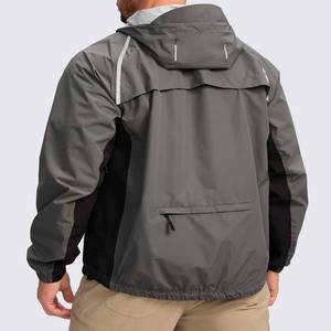 Vestes imperméables légères pour hommes, personnalisées avec fermeture éclair, en polyester fin et étanche, par Dress Sports - Product Image 2