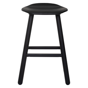 Factory Direct Premium Rubberwood Black Counter Chair Durable Commercial Grade Seating for Residential Projects - Product Image 2