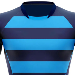 Tenue de rugby tendance : maillot et short respirants, durables, légers, pour l'entraînement et les performances sportives. - Product Image 5