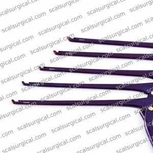 Punzón Óseo Kerrison de Titanio Morado de 20 cm, Instrumento Quirúrgico para Laminectomía y Neurocirugía, Más Vendido - Product Image 5