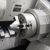 Centre d'usinage CNC à double broche avec usinage des côtés inversés pour les pièces de manchons et les arbres à haute concentricité
