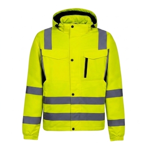 Ropa de Trabajo de Verano de Alta Visibilidad con Logotipo Personalizado, Certificación CE y EN, Hecha de Poliéster Impermeable, Reflectante y Fluorescente - Product Image 3