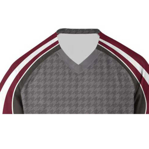 เสื้อลาครอสแบบยูนิเซ็กซ์ ปี 2026 ชุดกีฬา พิมพ์ลาย ระบายอากาศ แห้งเร็ว โพลีเอสเตอร์ บริการ OEM ปรับแต่งชื่อทีมได้ - Product Image 3