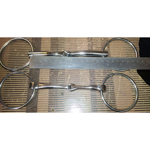 Horse Steel Bits 9 mèches en acier inoxydable taille 4-5.5 dollar 6 - Product Image 2