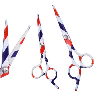 Ciseaux de coiffure professionnels en acier inoxydable 6CR13, lame tranchante, 28 dents, manche long durable en plastique, pour droitiers - Product Image 5