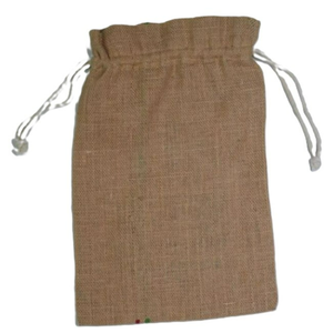 Bolsa de Joyería Personalizada Ecológica de Lino y Algodón 100% con Cordón, Logotipo Impreso, Patrón de Letras y Cuerda para Regalos y Compras - Product Image 5
