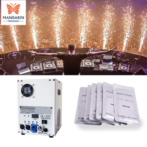 600W sin humo boda fuente llama fría espumosos fuegos artificiales destellos de fuego máquina de chispa dmx control remoto - Product Image 2