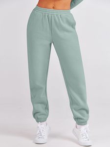 Ensemble de survêtement décontracté en molleton de coton pour femme, couleur unie, coupe ample, toutes saisons - Product Image 3