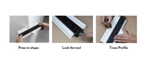 Herramientas de carpintería, calibrador de contorno, no tóxico, 10 inh - Product Image 5