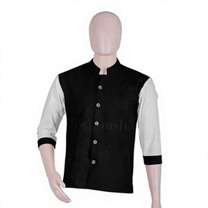 Delantal Médico de Lona de Algodón para Uso Hospitalario, Delantal Médico Unisex de Algodón para Uso Hospitalario - Product Image 1