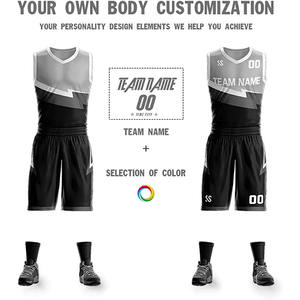 Conjunto de Baloncesto Premium Personalizado con Sublimación, Tejido Transpirable de Secado Rápido, Ropa Deportiva Profesional para Verano y Todas las Temporadas - Product Image 3