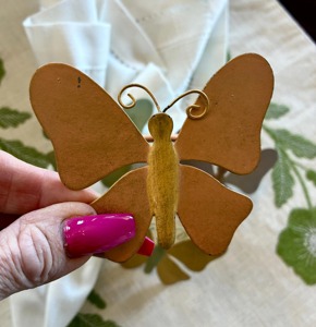 Anillo para Servilletas de Madera con Forma de Mariposa, Decoración Elegante para Mesa, Accesorio de Comedor de Madera Natural, Hecho a Mano, Elegante Juego de Regalo para Bodas y Fiestas - Product Image 6