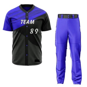 Custom Sublimated Team Name Logo Number Printing Sports Baseball Wear Uniform <b>Jackets</b> <b>Women</b> Men Baseball Jerseys - Product Image 1