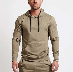 Sudadera con capucha para hombre, estilo deportivo, para gimnasio y correr, de tejido grueso, de secado rápido, transpirable, con capucha, personalizable, servicio OEM y ODM. - Product Image 3
