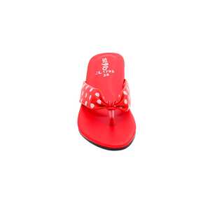 รองเท้าเดินสไตล์ลำลองสีแดง CL1798 chappal - Product Image 1