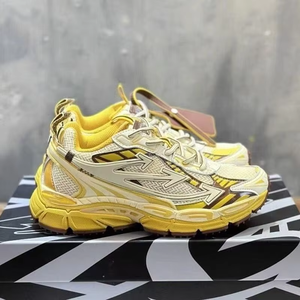 2026 Designer Shoes White <b>Sneakers</b> Women Men Logo Decorated Lace-Up Mesh Lightweight Walking Retro All Seasons Casual Shoes - Product Image 3