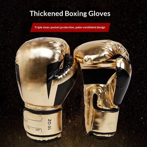 Guantes de Boxeo Profesionales de Cuero, Espuma de Alta Densidad, Transpirables, con Logotipo Personalizado, Proveedor Mayorista de Fábrica OEM - Product Image 6