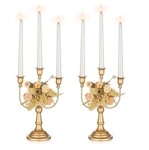 Elegant candle stand suitable for home decor and gifting purposes decorative holder for weddings, anniversaries, and parties - Product Image 2