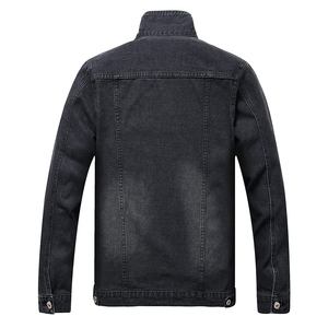 Meilleur prix, vente chaude : Vestes en jean pour hommes, design personnalisé, modèle uni, pour l'hiver, prix de gros. - Product Image 2