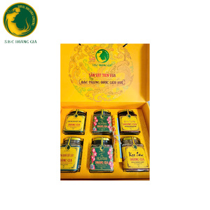 Set de Regalo Premium de 9 Piezas de Ginseng para la Salud, con Recipientes de Vidrio Reutilizables y Bolsa de Regalo para el Día del Padre y Graduación - Product Image 1